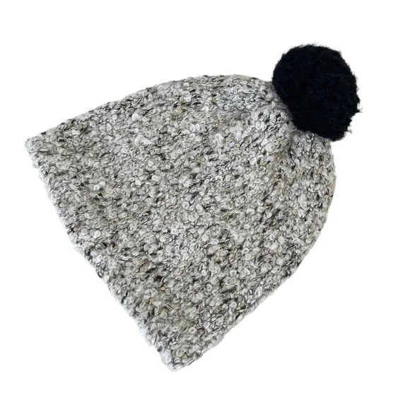 Express Knit Beanie Pom Pom Hat One Size fits most - Picture 12 of 12
